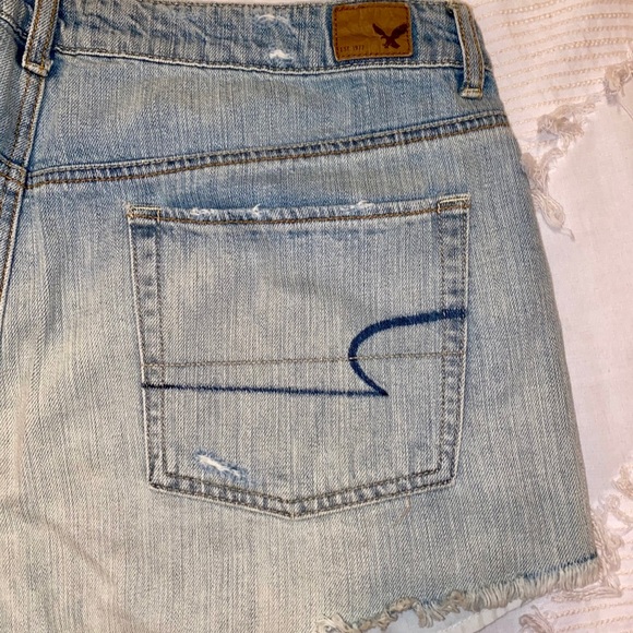 American Eagle Outfitters Pants - American Eagle Ripped Jean Shorts